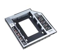 Adattatore di alluminio di Caddys degli HDD di 9.5mm 12.7mm per la baia ottica del computer portatile con la dissipazione del calore migliorata