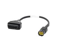 Adattatore di auto OBD2 - Cavo di scansione, cavo diagnostico | Connettore automobilistico flessibile, estensione del lettore del codice motore per motociclisti di camion SUVs per le attrezzature agri