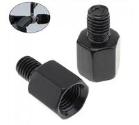 Adattatore Di Base A Filo Per Giardino Interno Accessori Neri 8Mm A 10Mm