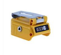 Adattatore di batteria per adattatore di caricatore USB DeWALT 18 V 5 A batteria 12 V interfaccia di uscita CC per alimentazione altoparlante