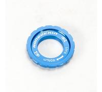 Adattatore di blocco centrale in lega di alluminio per installazione di dischi a sei pin, lavorato a CNC per prestazioni migliorate (blu)