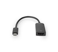 Adattatore di Cavo Nedis CCGB64652BK02 USB-C a HDMI 0,2 m Nero