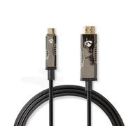 N CCBG6410BK200 - Cavo AOC USB-C > HDMI, 4K@60 Hz, 20 m