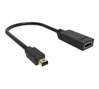Vision TC-MDPHDMI/BL cavo e adattatore video Mini DisplayPort HDMI tipo A [Standard] Nero (VISION Professional installation-gra