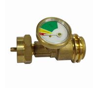 Adattatore di collegamento del gas con misuratori, adattatori in ottone, serbatoi di propano adattatori terzi connettori in ottone