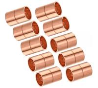 Adattatore di collegamento dritto for tubi in rame - 10 pezzi, collegamento a saldare, ID 6,35 mm-32 mm, spessore parete 0,8/1 mm(ID28*T1.0mm)