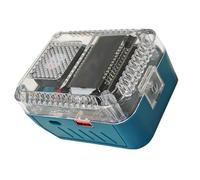 Adattatore di conversione adattatore di ricarica portatile con uscita da 140 W e ampia compatibilità per batterie al litio