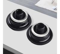 Adattatore di conversione dell'asse passante per mozzi di biciclette con design a sgancio rapido compatibile con M9 15 mm anteriore e M10 12 mm assali posteriori e 100 mm, 135 mm, 142 mm (9 x 100 mm)