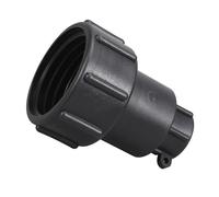 Adattatore di conversione filettatura da 2" a 3/4", facile da stringere a mano per una rapida installazione in raccordi per tubi e riparazione per la gestione dei liquidi, cambio rapido