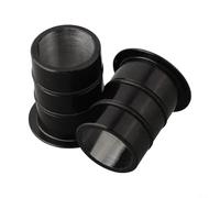 Adattatore di conversione per mozzo della bici, da 15 mm a 12 mm attraverso ruota anteriore, kit adattatore QR a sgancio rapido con anello in gomma per mozzo freno a disco per mountain bike