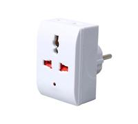 Adattatore Di Da Viaggio Europeo USB C - Presetta di Conversione Compatta | Presa con USB C Adattatore Internazionale da Viaggio