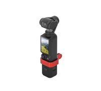 Adattatore di espansione in metallo Per DJI OSMO POCKET3 Telaio di estensione della telecamera Testa fotocamera fissa lunetta staffa palmare fissaggio staffa Stand Holder Set accessori (Red)