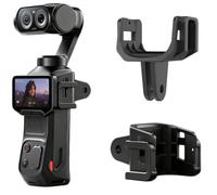 Adattatore di espansione per Insta360 Luna Ultra, due poli incorporati, staffa doppia scarpa fredda e schiuma antivento, adatto per zaino, supporto collo, treppiede
