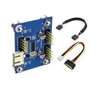 Adattatore di espansione USB 2.0 a 9 pin con doppia porta splitter per PC con fattore di forma ridotto, non richiede alimentazione esterna