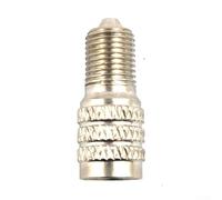 Adattatore di estensione della valvola per scooter elettrico, estensore per valvola pneumatici a vite in acciaio inox per controllo della pressione e gonfiaggio, argento (24 mm)