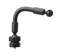 Adattatore di estensione per montaggio a sfera da 17 mm, braccio rotante a 360 gradi, adattatore flessibile per bocchetta dell'automobile, supporto per telefono, supporto per telefono, treppiede