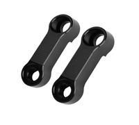 Adattatore di estensione per specchietti retrovisori per moto 2 pezzi M10 M8 Staffa a vite con base in alluminio compatibile con la moto