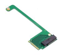 Adattatore Di Estensione SSD Ad Angolo Verticale M.2 Da 22 X 30 Mm a 22 X 80 Mm