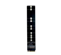 Adattatore di flessibilità PCIE Solid DSidk NVMe Scheda di estensione disco solido PCIE4.0 e 2230 2242 2260 2280 22110 Adattatore per unità