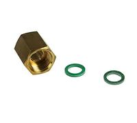 Adattatore di ingresso per tubo del gas da 1/2" BSP, PF x TF (rondelle incluse)