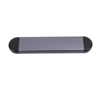 Adattatore di Involucro SSD M.2 NGFF , UASP in conformità con le Porte USB UASP 2 3.2 Gen 2 Tipo C SSD Che Racchiude l'installazione di Propta per 2260 2280 (Grigio scuro)