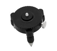 Adattatore di livello laser per base di rotazione a 360 gradi e staffa treppiede con interfaccia da 1/4 di pollice per strumenti di costruzione e misurazione