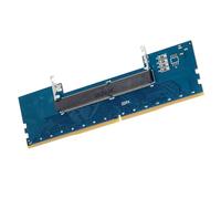Adattatore di memoria DDR4 SODIMM a DIMM desktop, convertitore a 4 strati, connettore RAM 3200/2666/2400/2133MHZ, per aggiornamento della memoria, test RAM, ideale per appassionati di PC, tecnici IT