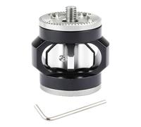 Adattatore di montaggio a rosetta standard con dado filettato vari accessori per fotocamera per apparecchiature video estensione maniglia fotocamera