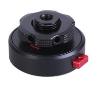 Adattatore di montaggio a scarpa fredda con vite di montaggio da 1/4 di pollice per fotocamera DSLR Cage Rig Video Light Mic Piastra a sgancio rapido Accessorio versatile per fotocamera