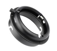 Adattatore di montaggio Adattatore convertitore in metallo Comodo adattatore di montaggio Espandi la tua compatibilità di illuminazione Adattatore di montaggio per piatto di bellezza