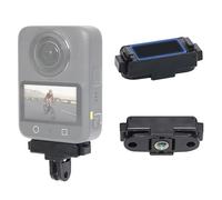 Adattatore di montaggio magnetico a sgancio rapido per DJI Osmo 360, supporto per fotocamera pieghevole a 2 poli e 1/4 filettatura di espansione staffa fissa per accessori Osmo360