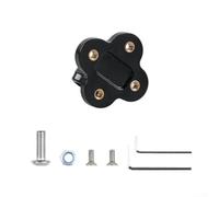 Adattatore di montaggio per fotocamera da bici per computer Garmin, convertitore supporto per videocamera sportiva addominale, leggero, 21 g, kit di staffe per GPS da ciclismo nero (E)