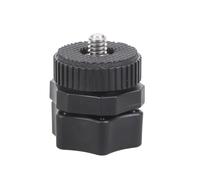 Adattatore di montaggio per giunto a sfera in plastica da 17 mm su 1/4-20 vite maschile per convertitore filettato per treppiede del supporto del telefono macchina fotografica attrezzatura palla base