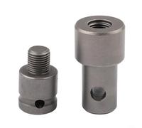 Adattatore di montaggio per punta a coclea di terra con fissaggio filettato inverso per un funzionamento stabile su per utensili avvitatori (D)