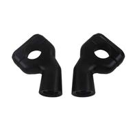 Adattatore di morsetti a montante del manubrio per motociclette compatibili come il doppio doppio della velocità di Bobber T100 T120 per allevare manubri in nero