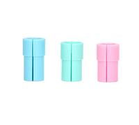 Adattatore di penna set per macchine a Adattatori a penna in plastica ABS durevoli per marcatori Compatibili con Explore Air 2 3 Maker 3 Maker ed Explore Air Coloded 6 Pack (3 pezzi (1 polvere di