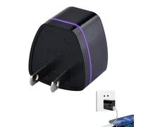 Adattatore di presa - Adattatore di presa da viaggio internazionale 50/60 Hz nel Regno Unito 110-250 V,Adattatore da viaggio uniale robusto, adattatore per presa portatile americano Europa per la