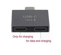 Adattatore di prolunga per convertitore splitter USB C maschio a doppia USB C femmina