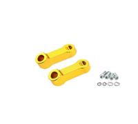 Adattatore Di Prolunga Per Specchietti Retrovisori Per Moto, Adattatore Di Prolunga Per Specchietti, Base Per Specchietti Retrovisori Rialzata Riser Mount Extender(YELLOW)