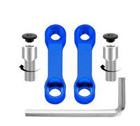 Adattatore Di Prolunga Per Specchietti Retrovisori Per Moto, Adattatore Di Prolunga Per Specchietti, Base Per Specchietti Retrovisori Rialzata Riser Mount Extender(BLUE)