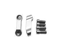Adattatore Di Prolunga Per Specchietti Retrovisori Per Moto Adattatore Prolunga Per Specchietti Base Per Specchietti Retrovisori Rialzata Riser Mount Extender(WHITE)