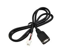 Adattatore di prolunga USB, cavo audio per auto, cavo USB, connettore da 4 pin a 6 pin, per autoradio da auto, stereo, ricambio