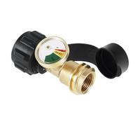 Adattatore Di Propano Con Indicatore - Indicatore Di Propano Leakproof | Monitor Del Serbatoio Di Propano | Rilevatore Del Rilevatore Di Perdite Universali In | Adattatore Del Serbatoio Da Camp