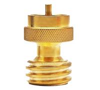 Adattatore di propano Refill 1LB propano Tank Converter, Brass Adapter Fitting, Compact Grill Connector Hook Up, portatile per cilindri, grigliate, campers outdoor entusiasti