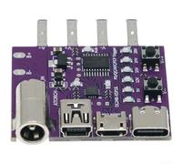 Adattatore di prova USB-C PD 3.1 per caricabatterie rapido, convertitore di tensione da 140 W, trigger compatto per testare i protocolli di ricarica come QC e Power Delivery per lo sviluppo