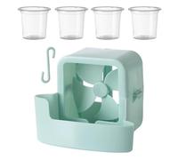 Adattatore di raffreddamento per ventilatore, artefatto di raffreddamento del ghiaccio, portatile, da appendere, per il raffreddamento del ghiaccio, per festival, terrazza, vicolo, balcone