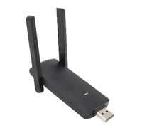 Adattatore di Rete Cordless, Adattatore USB Fidelity, Adattatore di Rete PC Cordless Dual Band da 1300Mbps 2.4G 5.8G con Funzione AP Doppia Antenna Ad Alto Guadagno Supporta per