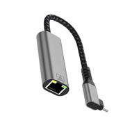 Adattatore di rete da USB C a RJ45 Gigabit 1000Mbps Ethernet adattatore convertitore adattatore da USB C a Ethernet per PC portatile