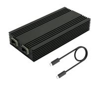 Adattatore di rete Ethernet da USB 4 a doppia porta SFP+ da 10 Gb con chipset Intel 82599ES compatibile con Thunderbolt 5/4/3 per connessioni di rete ad alta velocità