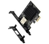 Adattatore di rete Ethernet PCIex1 a porta singola 10Gbps per trasferimento dati ad alta velocità e prestazioni a bassa latenza